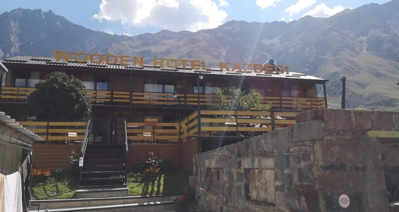 Wooden Hotel Kazbegi المظهر الخارجي الصورة