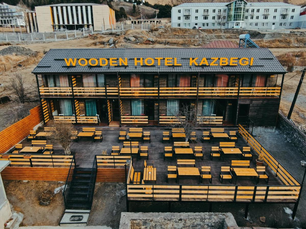 Wooden Hotel Kazbegi المظهر الخارجي الصورة