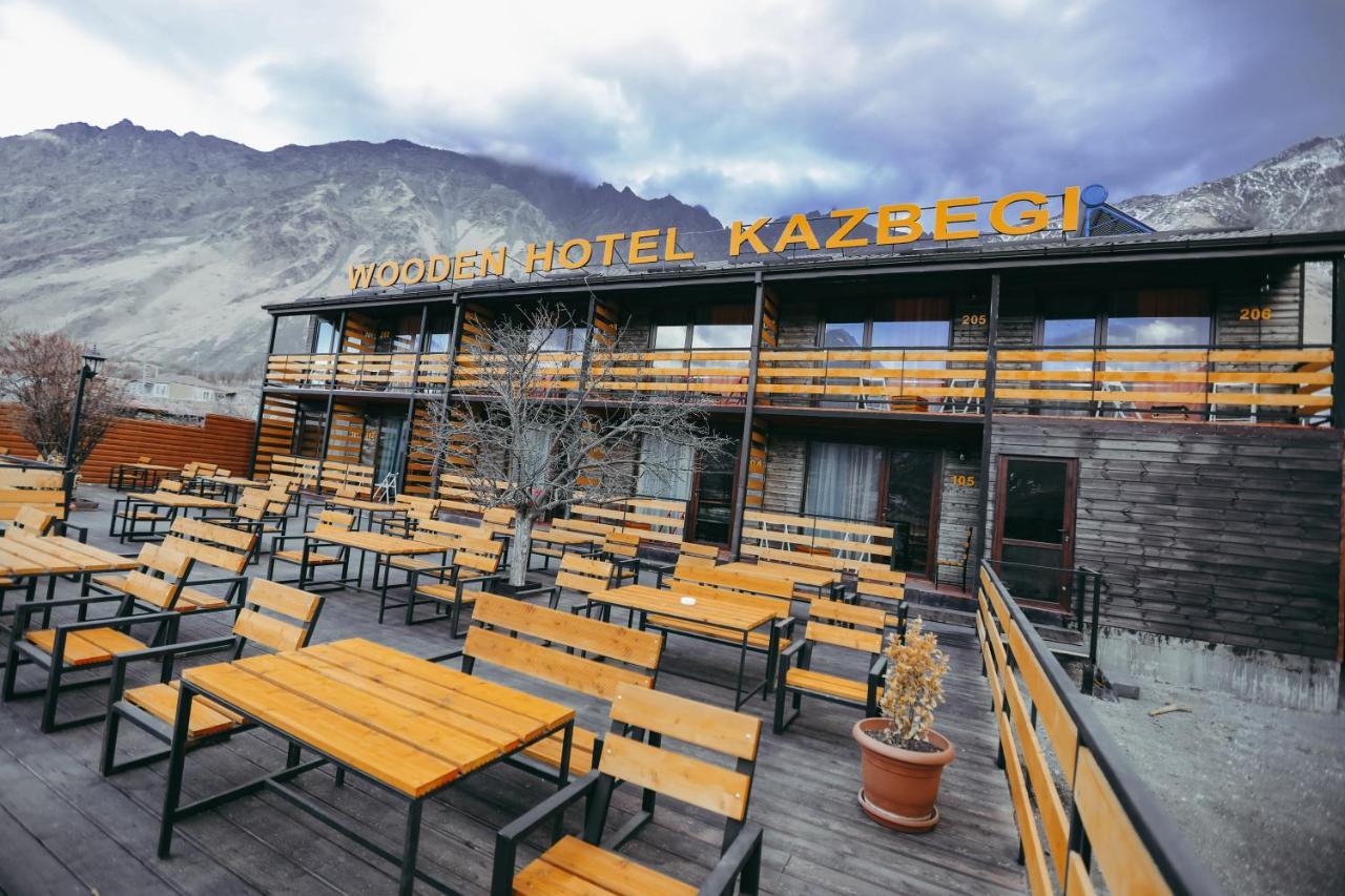 Wooden Hotel Kazbegi المظهر الخارجي الصورة