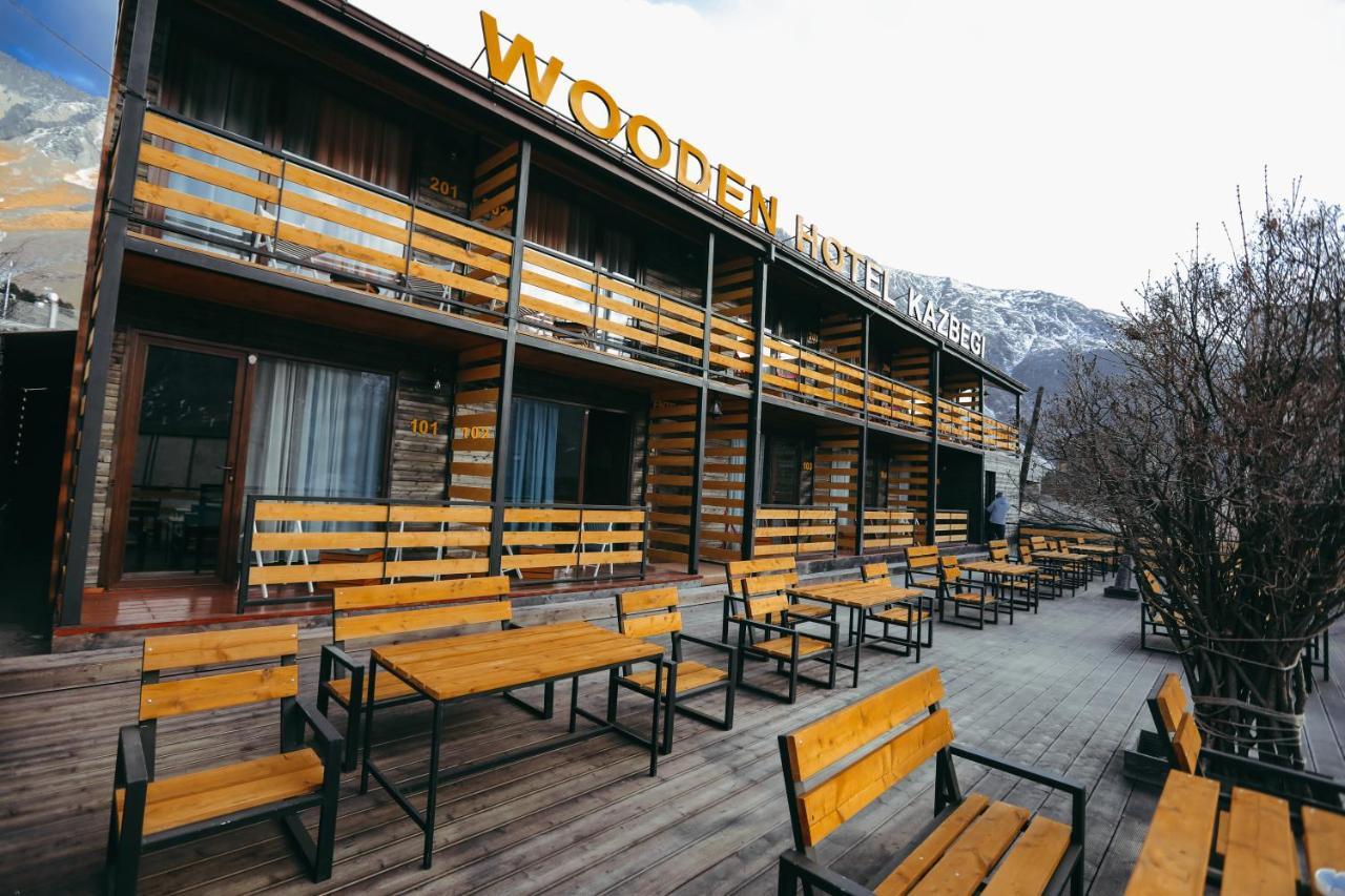 Wooden Hotel Kazbegi المظهر الخارجي الصورة