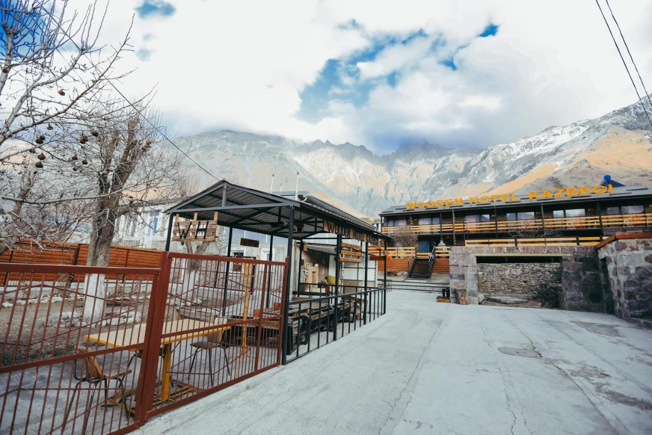Wooden Hotel Kazbegi المظهر الخارجي الصورة