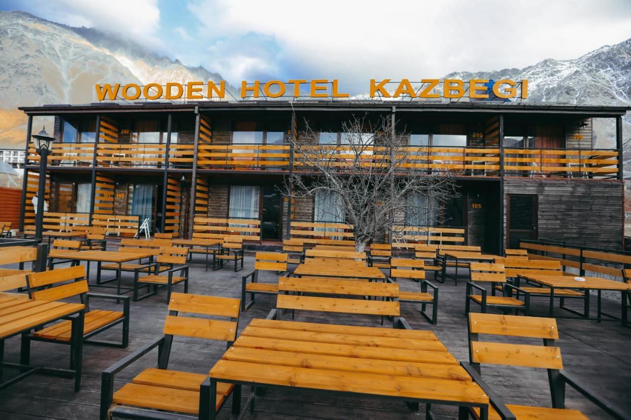 Wooden Hotel Kazbegi المظهر الخارجي الصورة