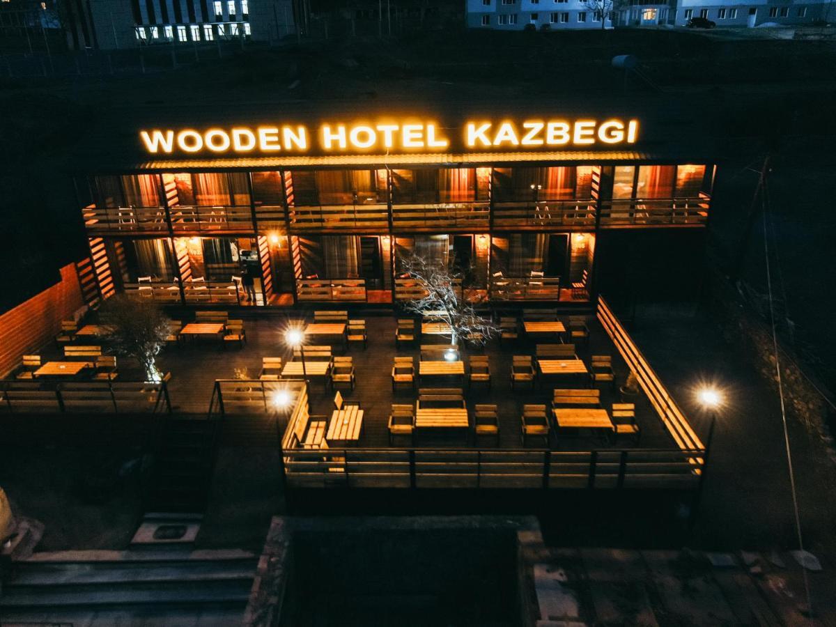 Wooden Hotel Kazbegi المظهر الخارجي الصورة