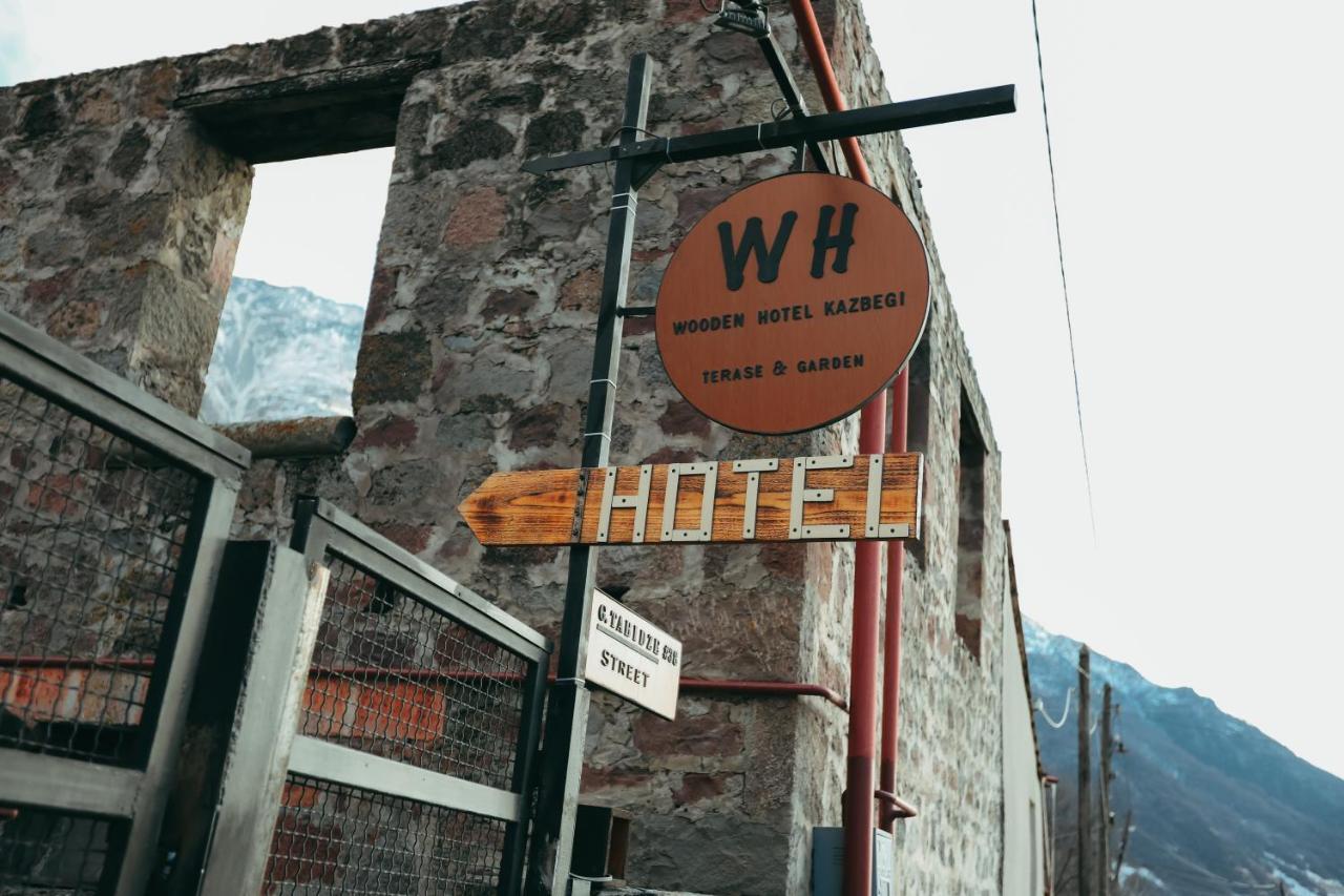 Wooden Hotel Kazbegi المظهر الخارجي الصورة